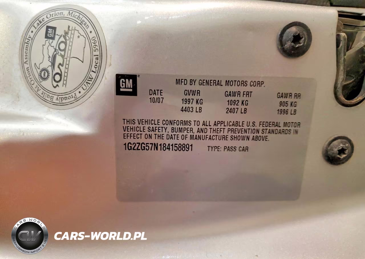 2008 Pontiac G6 Base VIN:1G2ZG57N184158891 - 12
