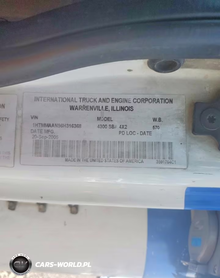 2006 International 4300 Refrigerated Box Truck VIN:1HTMMAAN96H316368 - 12