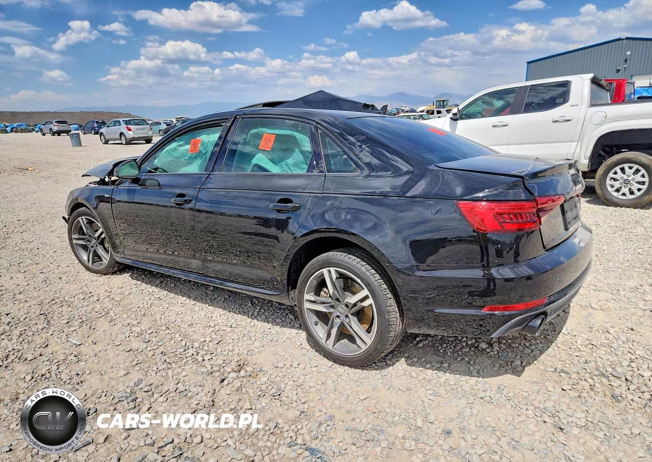 2017 Audi A4 Premium Plus VIN:WAUENAF46HN002385 - 2