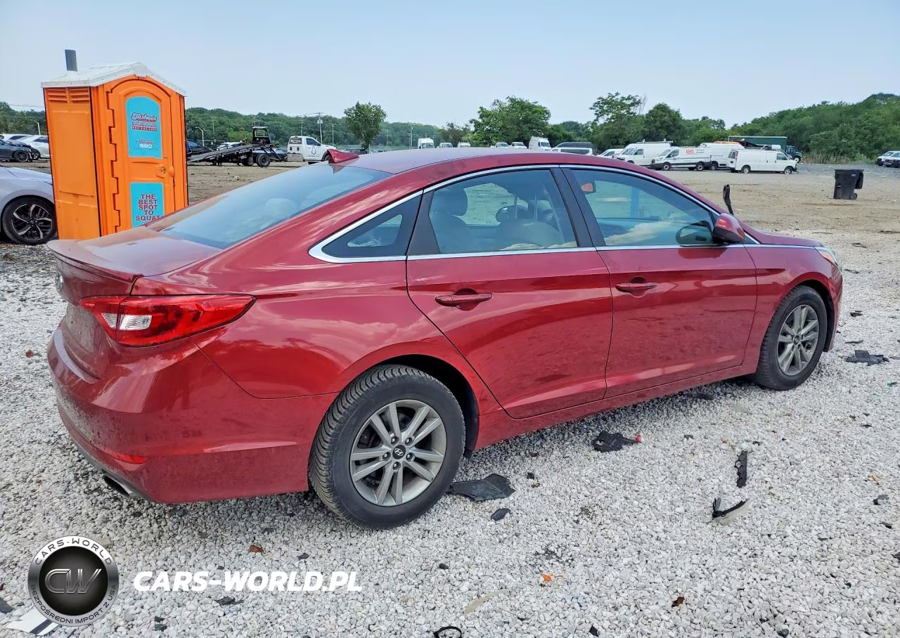 2015 Hyundai Sonata Se VIN:5NPE24AF6FH166397 - 3