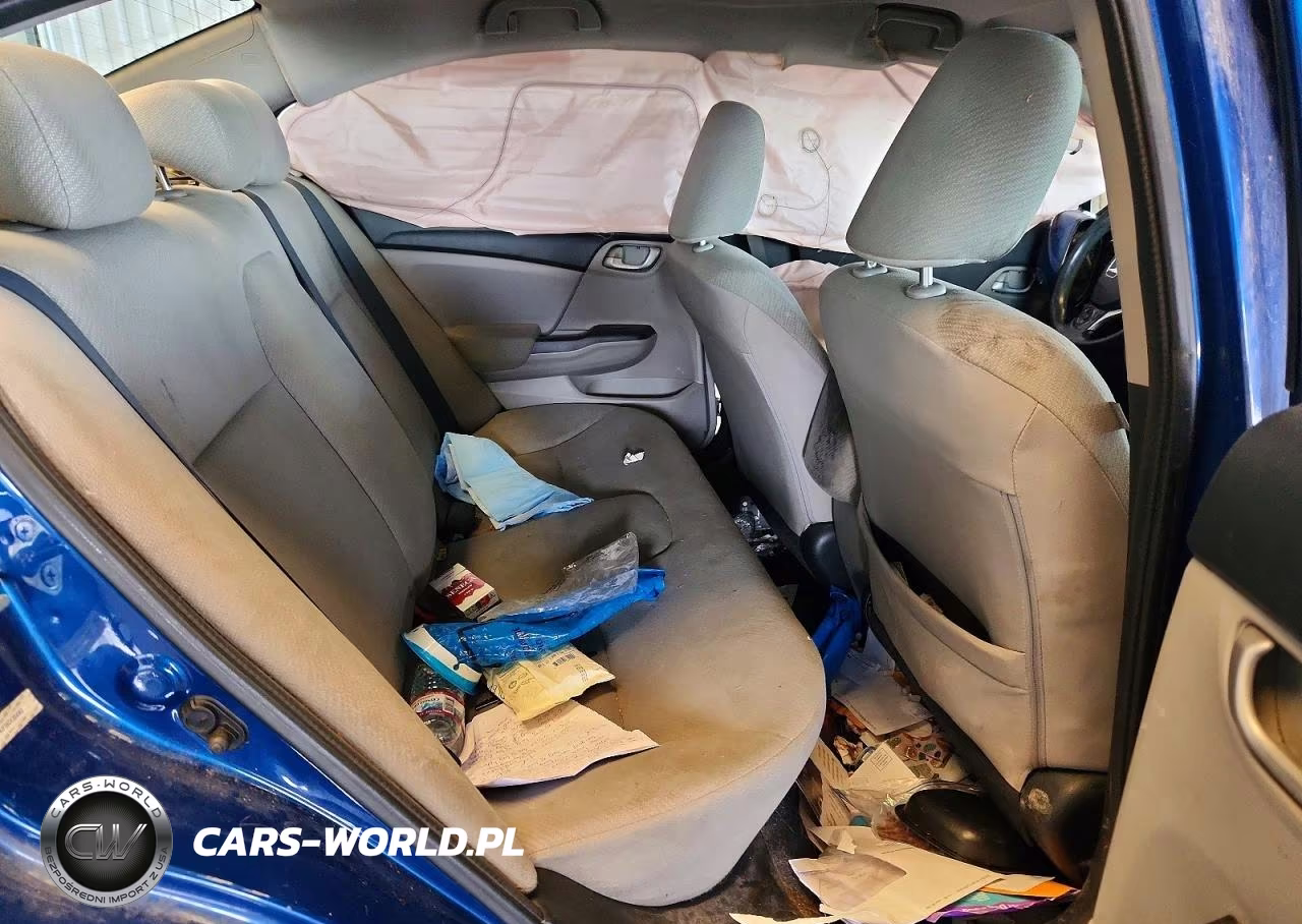 2013 Honda Civic Lx VIN:19XFB2F58DE204562 - 10