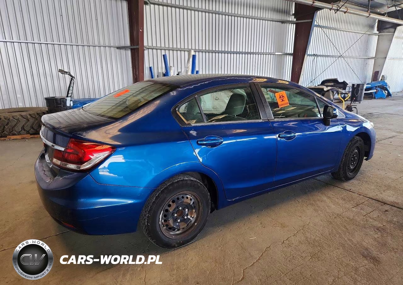 2013 Honda Civic Lx VIN:19XFB2F58DE204562 - 3