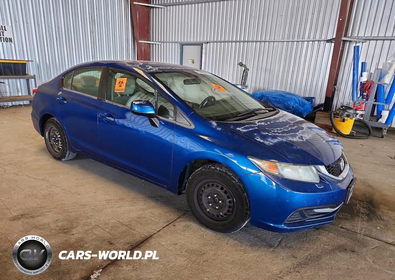 2013 Honda Civic Lx VIN:19XFB2F58DE204562 - 4