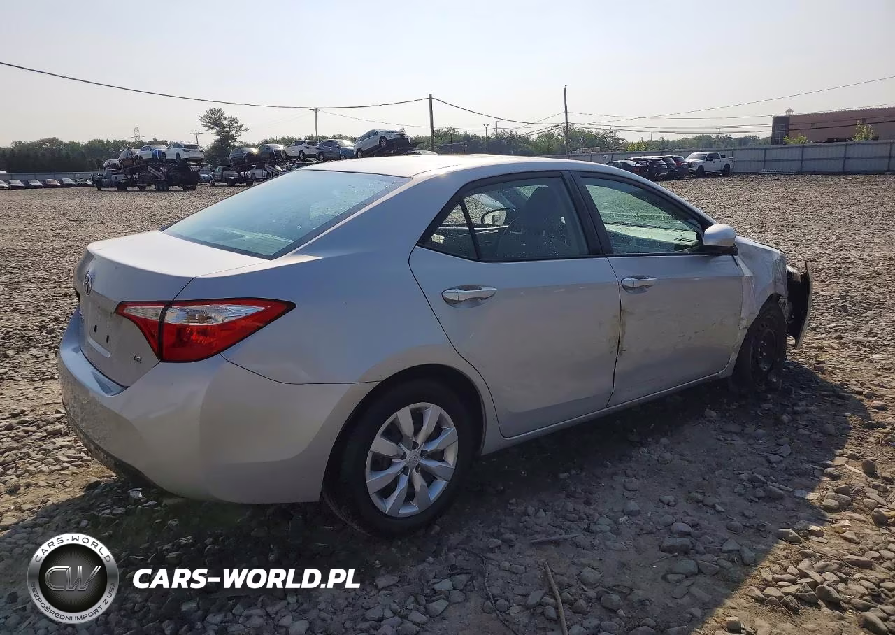 2014 Toyota Corolla Le VIN:2T1BURHEXEC034557 - 3