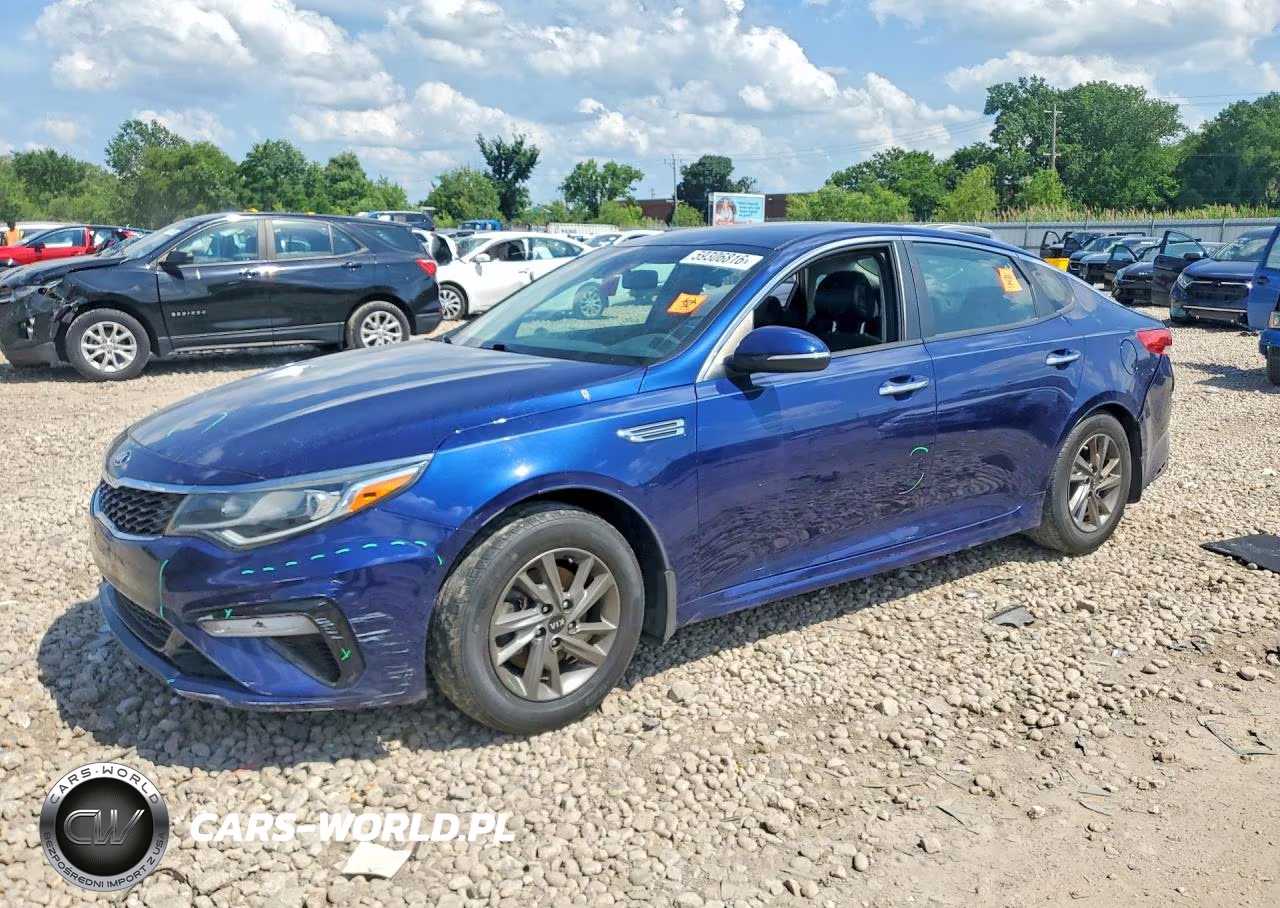 2019 Kia Optima Lx VIN:5XXGT4L38KG374649 - 1