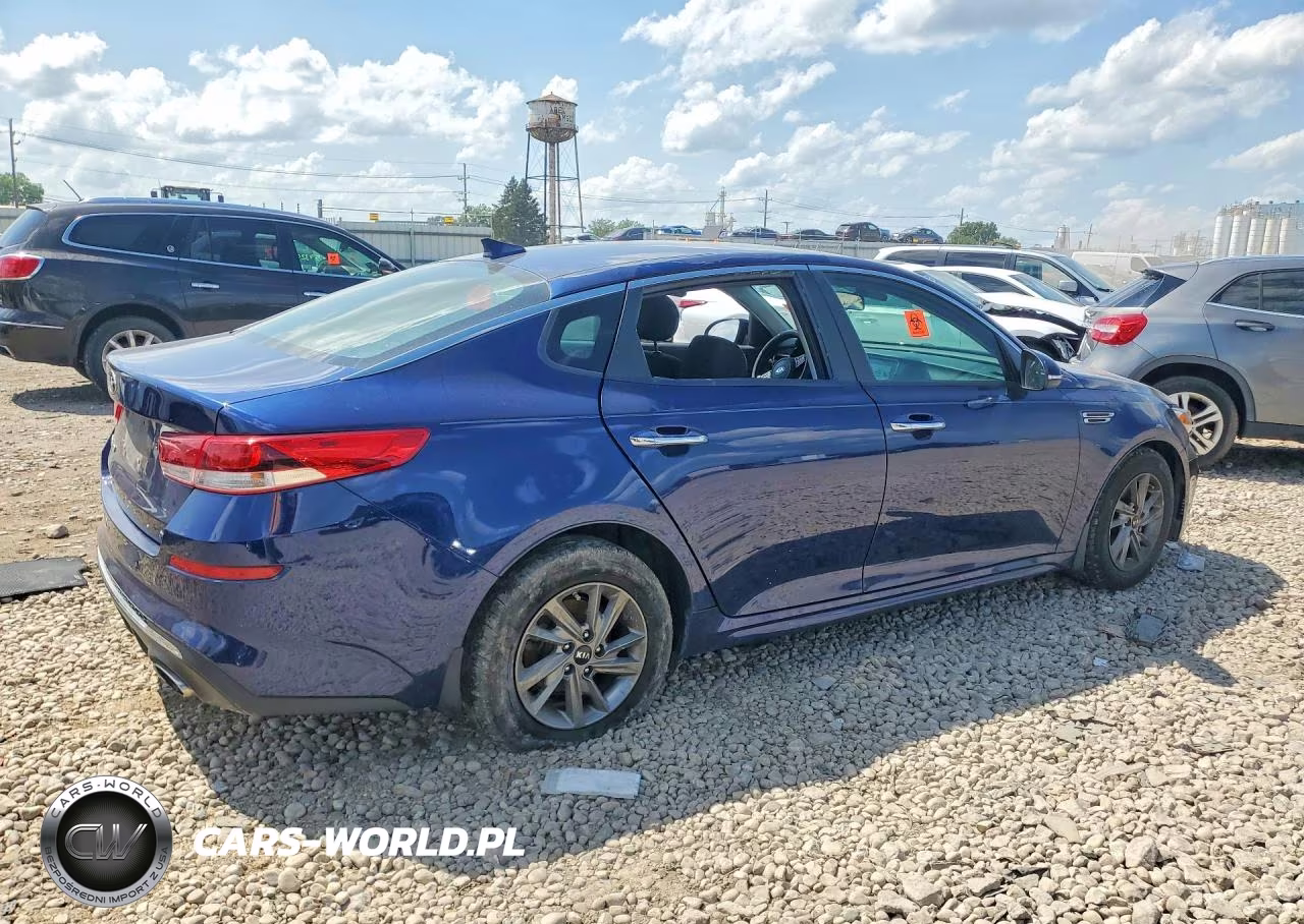 2019 Kia Optima Lx VIN:5XXGT4L38KG374649 - 3