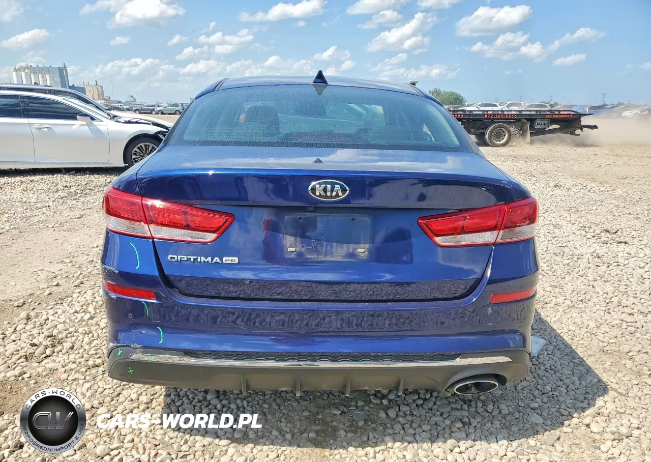 2019 Kia Optima Lx VIN:5XXGT4L38KG374649 - 6
