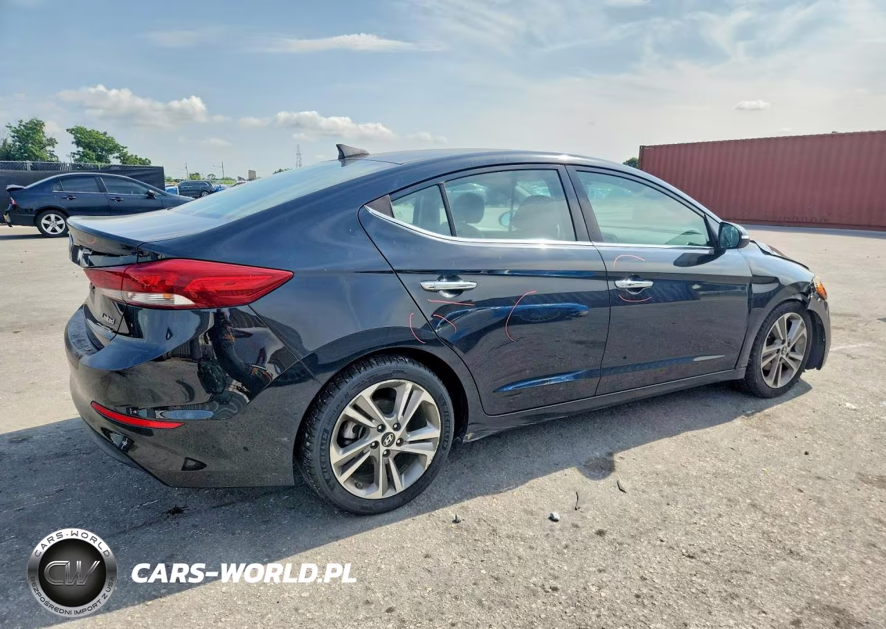 2017 Hyundai Elantra Limited VIN:5NPD84LF1HH003523 - 3