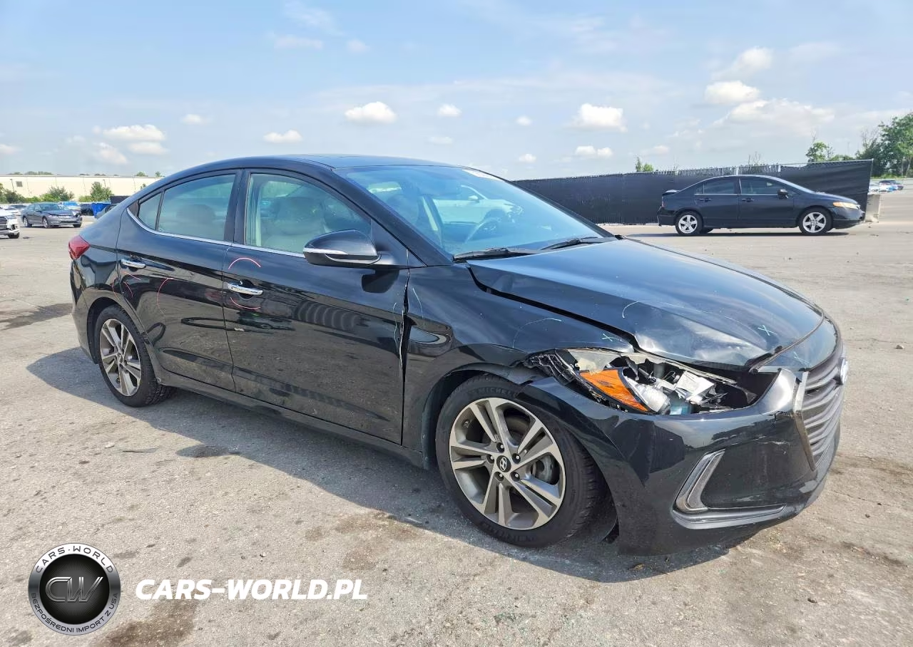 2017 Hyundai Elantra Limited VIN:5NPD84LF1HH003523 - 4