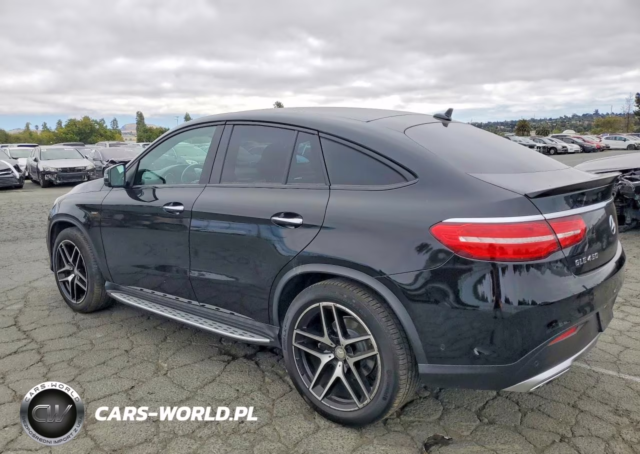 2016 Mercedes-Benz Gle Coupe 450 4Matic VIN:4JGED6EBXGA019646 - 2