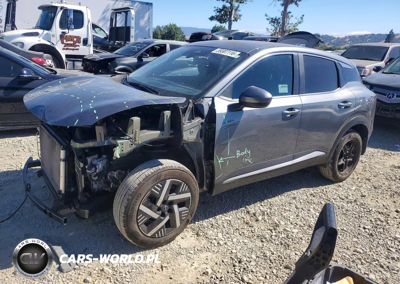 2025 Nissan Kicks Sv VIN:3N8AP6CA7SL314827 - 1