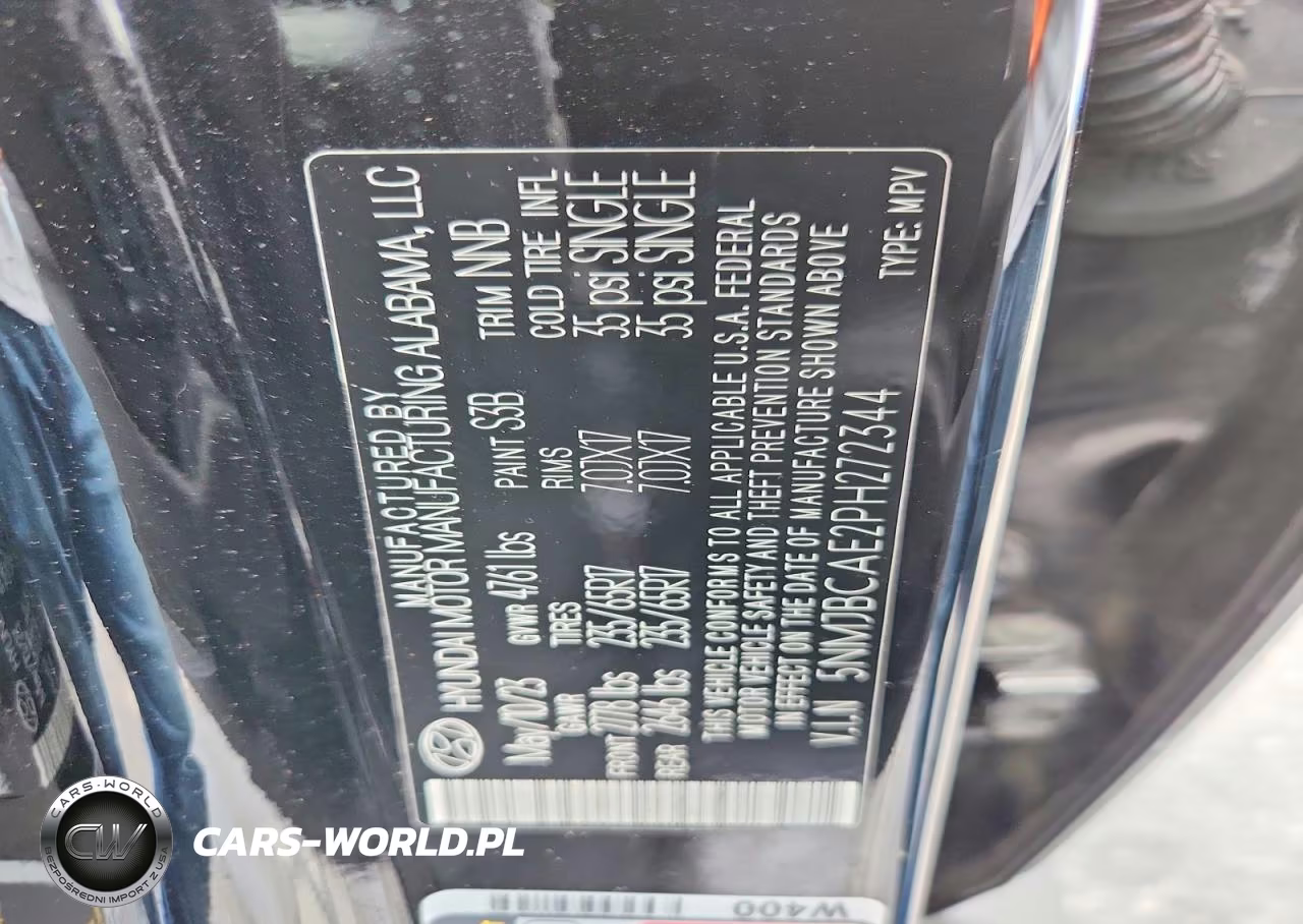 2023 Hyundai Tucson Sel VIN:5NMJBCAE2PH272344 - 14