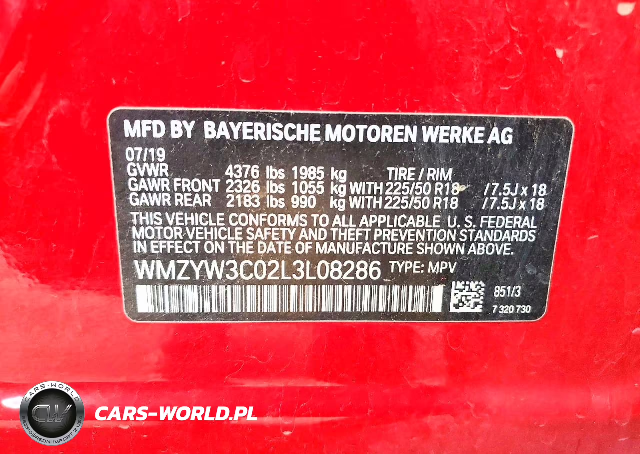 2020 Mini Cooper Countryman VIN:WMZYW3C02L3L08286 - 12