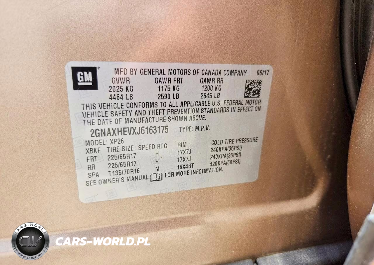 2018 Chevrolet Equinox Ls VIN:2GNAXHEVXJ6163175 - 12