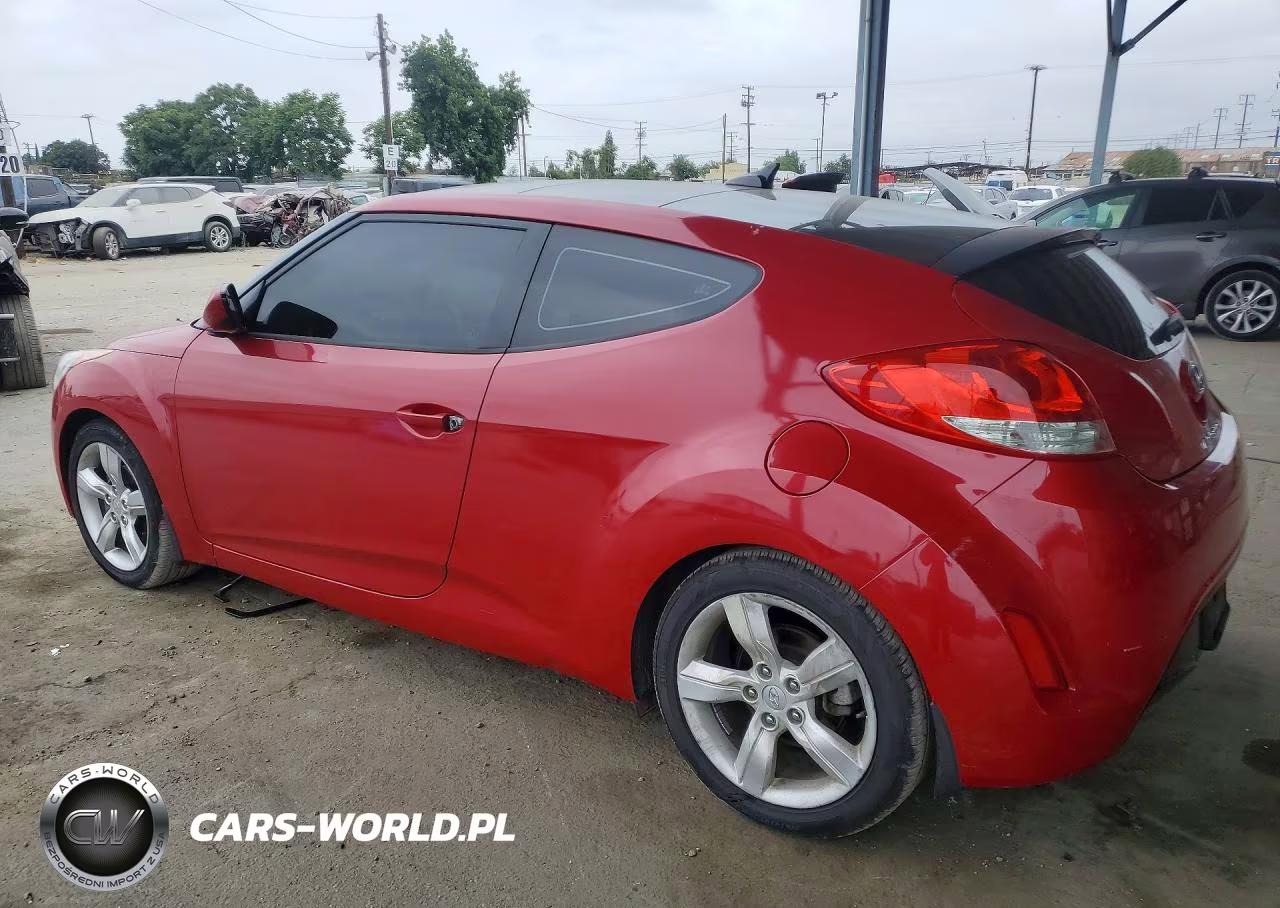 2014 Hyundai Veloster Base VIN:KMHTC6AD2EU215318 - 2