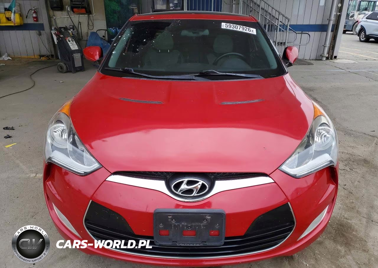 2014 Hyundai Veloster Base VIN:KMHTC6AD2EU215318 - 5