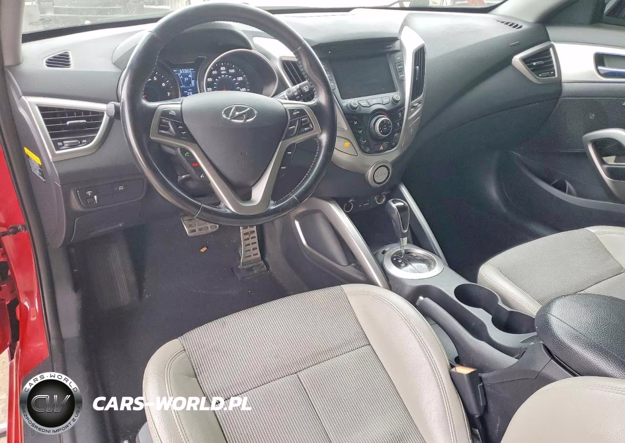 2014 Hyundai Veloster Base VIN:KMHTC6AD2EU215318 - 8