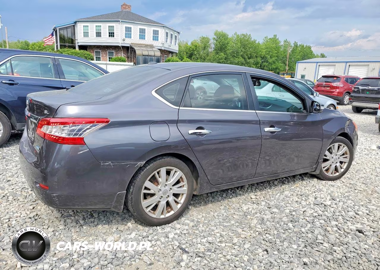 2013 Nissan Sentra S VIN:3N1AB7AP6DL724693 - 3