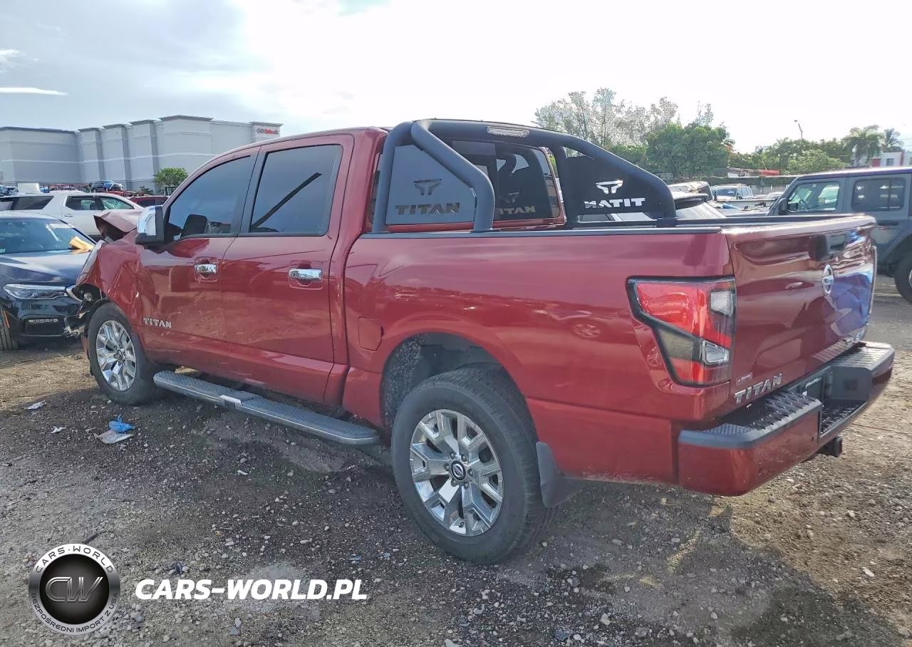 2021 Nissan Titan Sv VIN:1N6AA1ED6MN501256 - 2