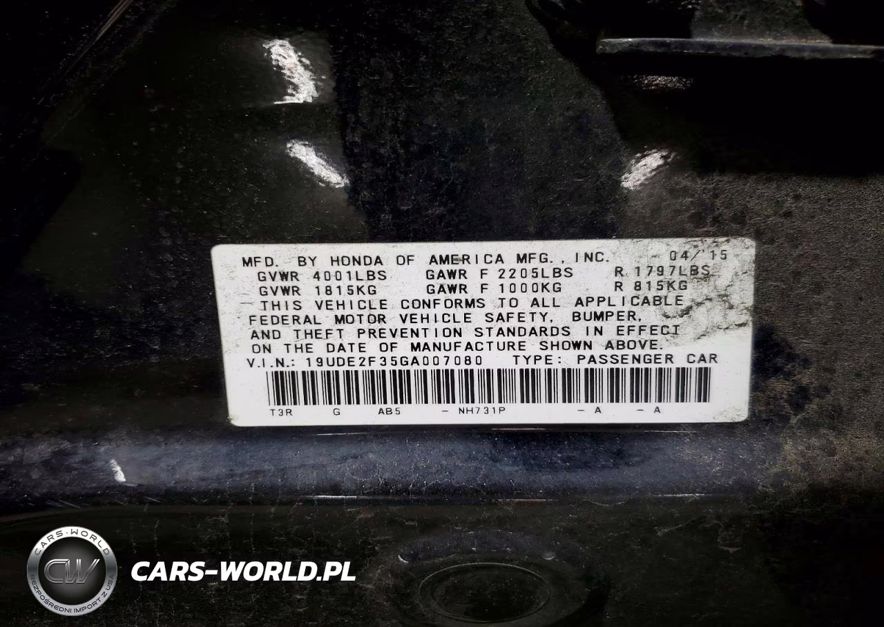 2016 Acura Ilx Base Watch Plus VIN:19UDE2F35GA007080 - 13