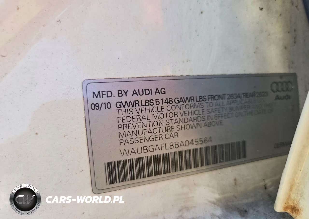 2011 Audi S4 Premium Plus VIN:WAUBGAFL8BA045564 - 12