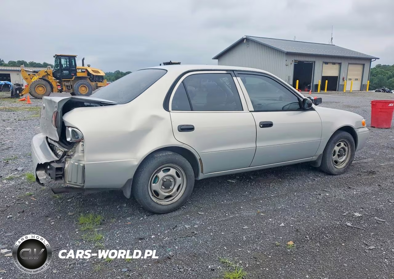 2000 Toyota Corolla Ve VIN:2T1BR12E9YC314292 - 3