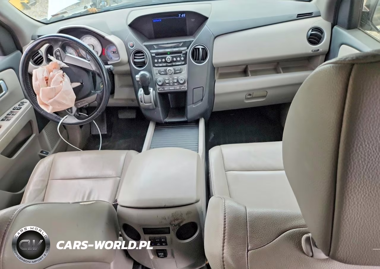 2013 Honda Pilot Exl VIN:5FNYF4H56DB084941 - 8