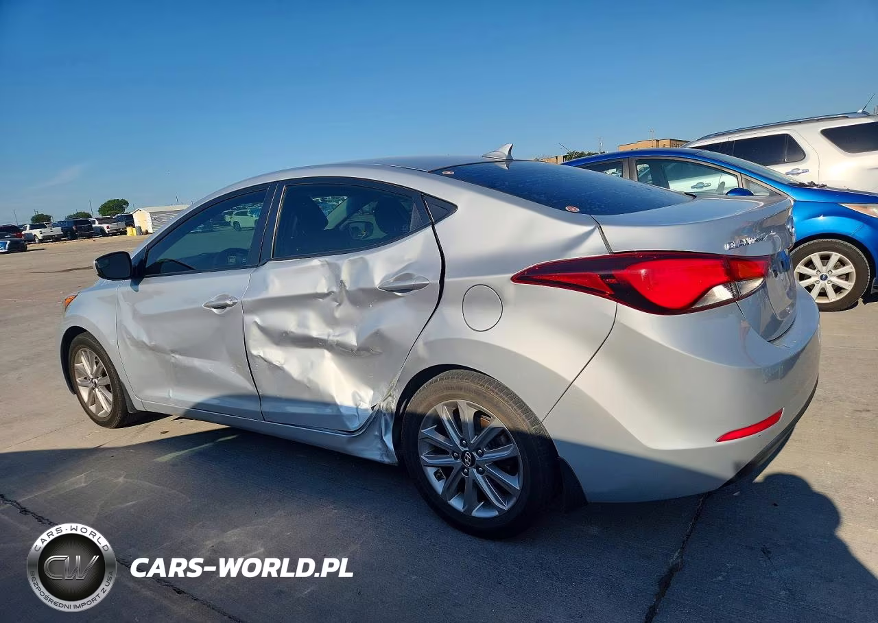 2014 Hyundai Elantra Se VIN:5NPDH4AE1EH505731 - 2