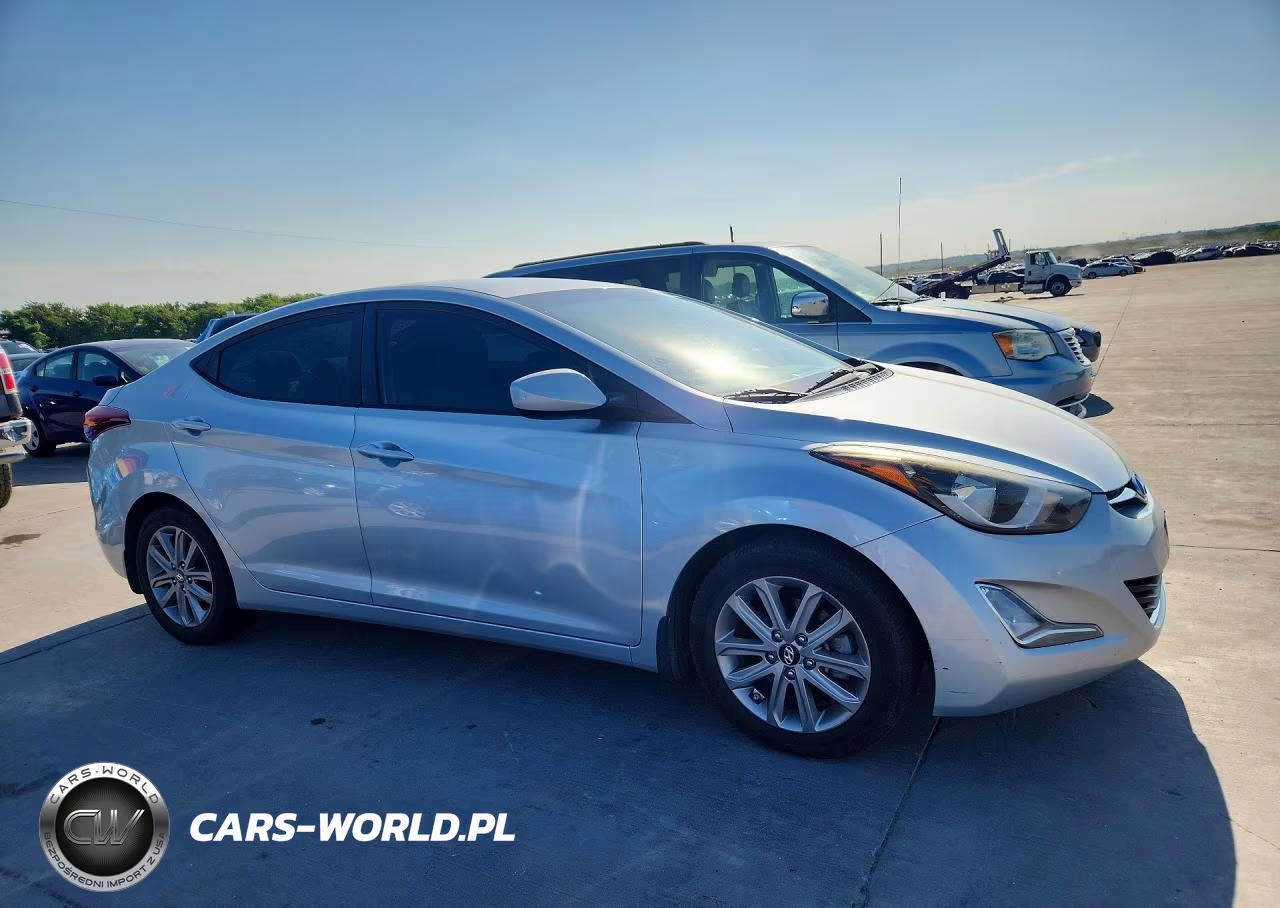 2014 Hyundai Elantra Se VIN:5NPDH4AE1EH505731 - 4