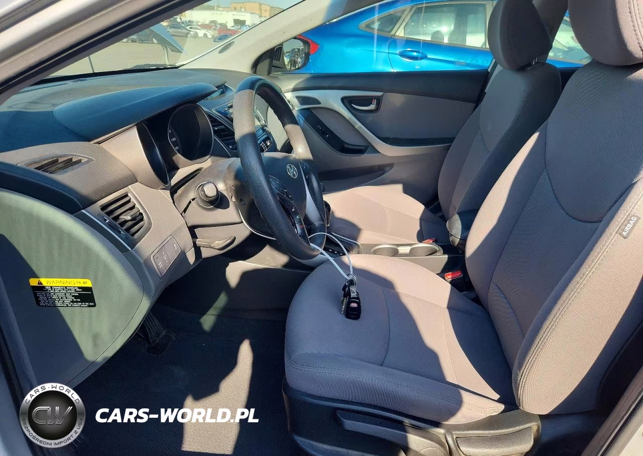 2014 Hyundai Elantra Se VIN:5NPDH4AE1EH505731 - 7