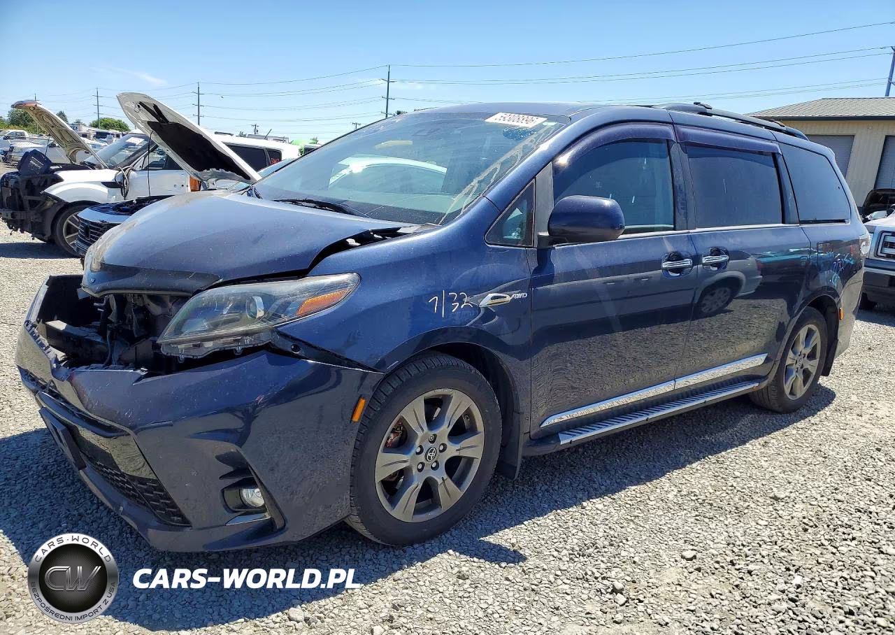 2019 Toyota Sienna Se Premium 7-Passenger