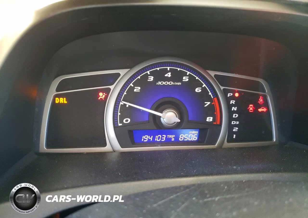 2008 Honda Civic Lx VIN:2HGFA16548H319717 - 9