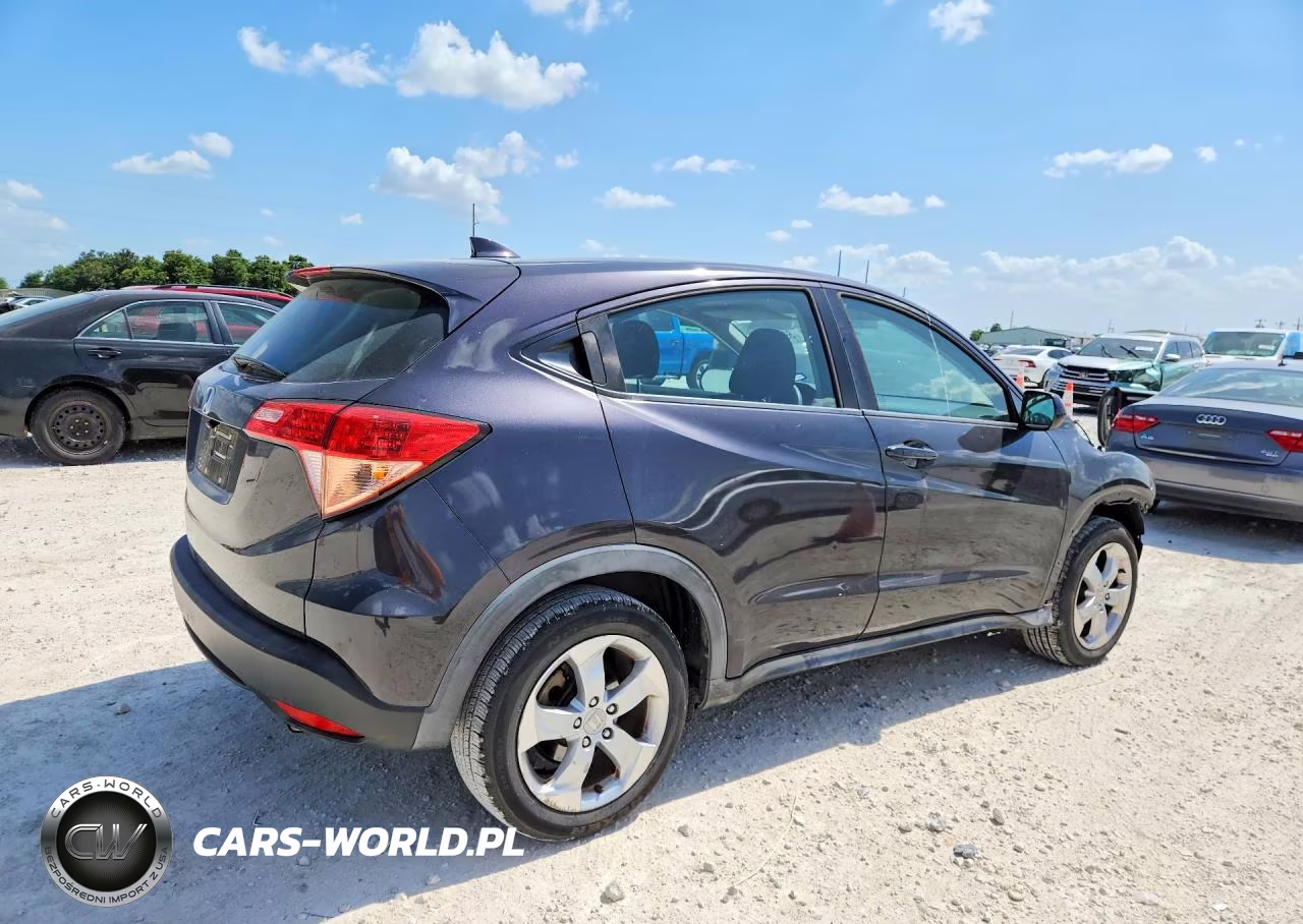 2016 Honda Hr-V Lx VIN:3CZRU5H35GM707197 - 3
