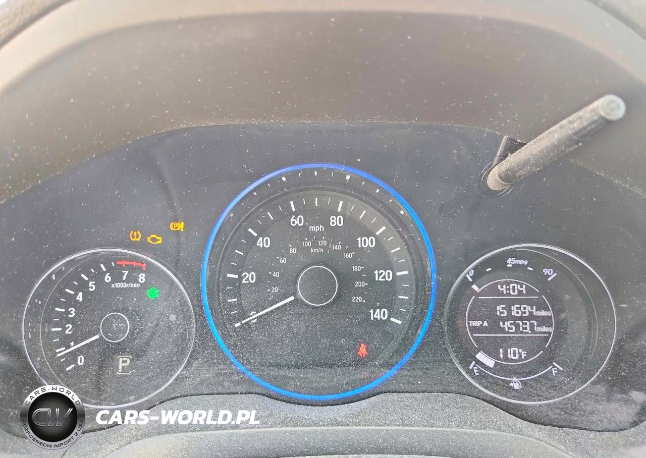 2016 Honda Hr-V Lx VIN:3CZRU5H35GM707197 - 9
