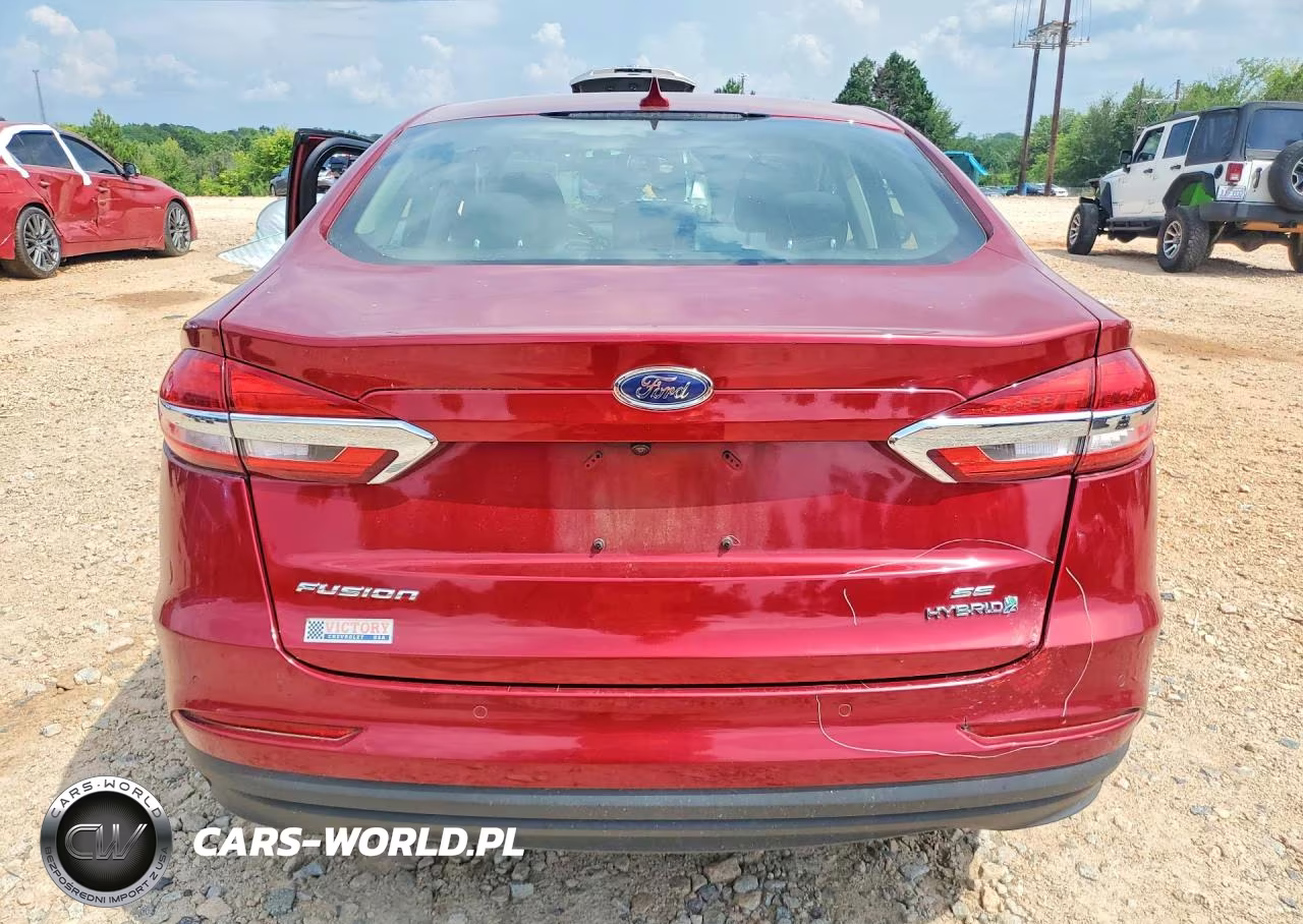 2019 Ford Fusion Se VIN:3FA6P0LU0KR240601 - 6