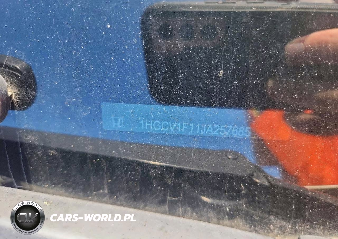 2018 Honda Accord Lx VIN:1HGCV1F11JA257685 - 12