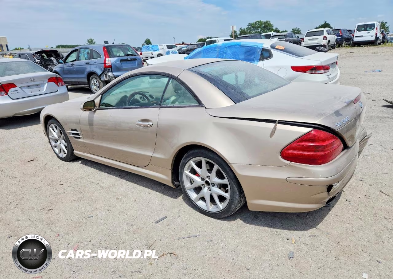 2004 Mercedes-Benz Sl 500 VIN:WDBSK75F94F069361 - 2