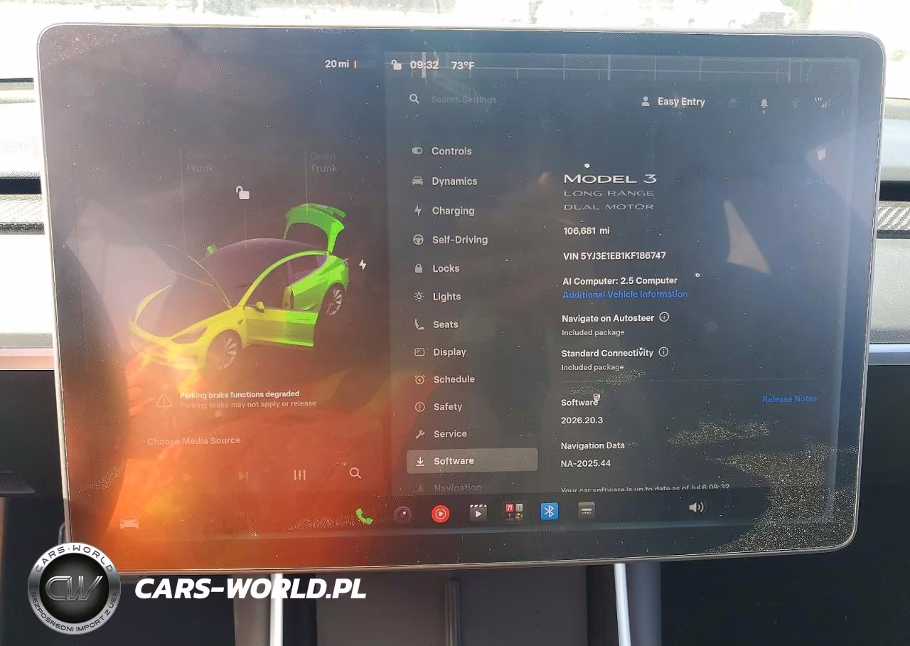 2019 Tesla Model 3 VIN:5YJ3E1EB1KF186747 - 9