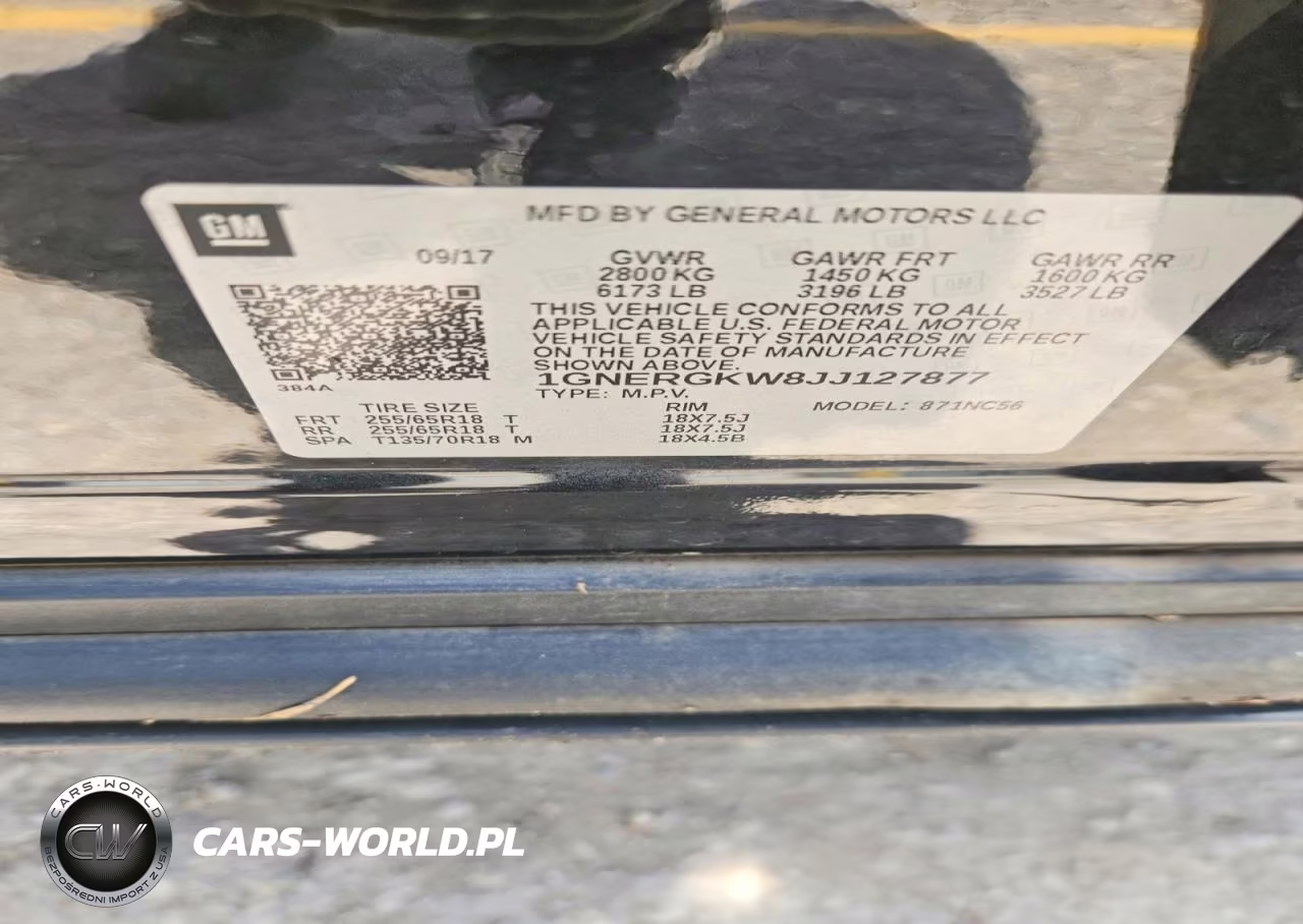 2018 Chevrolet Traverse Lt VIN:1GNERGKW8JJ127877 - 13