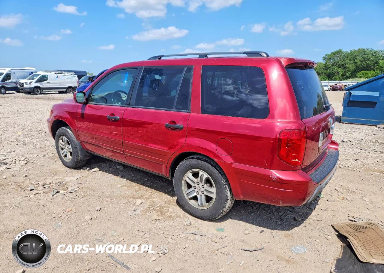 2005 Honda Pilot Exl VIN:5FNYF18535B059902 - 2