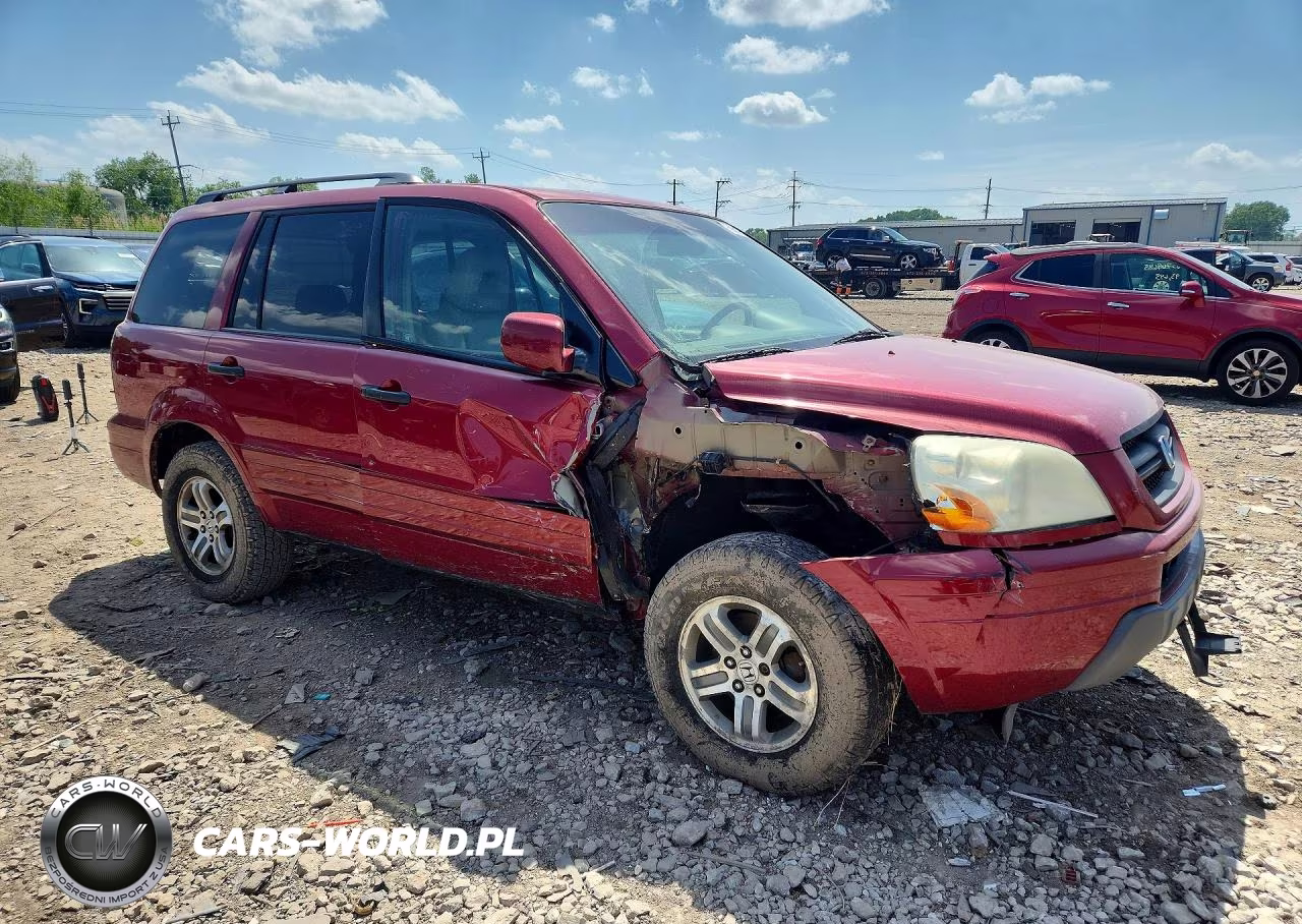 2005 Honda Pilot Exl VIN:5FNYF18535B059902 - 4