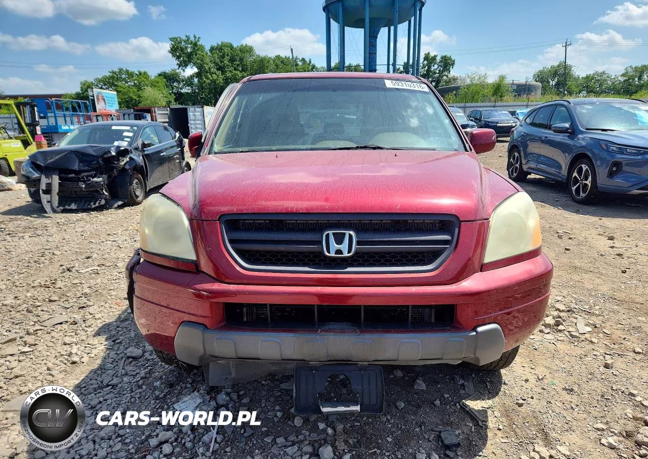2005 Honda Pilot Exl VIN:5FNYF18535B059902 - 5