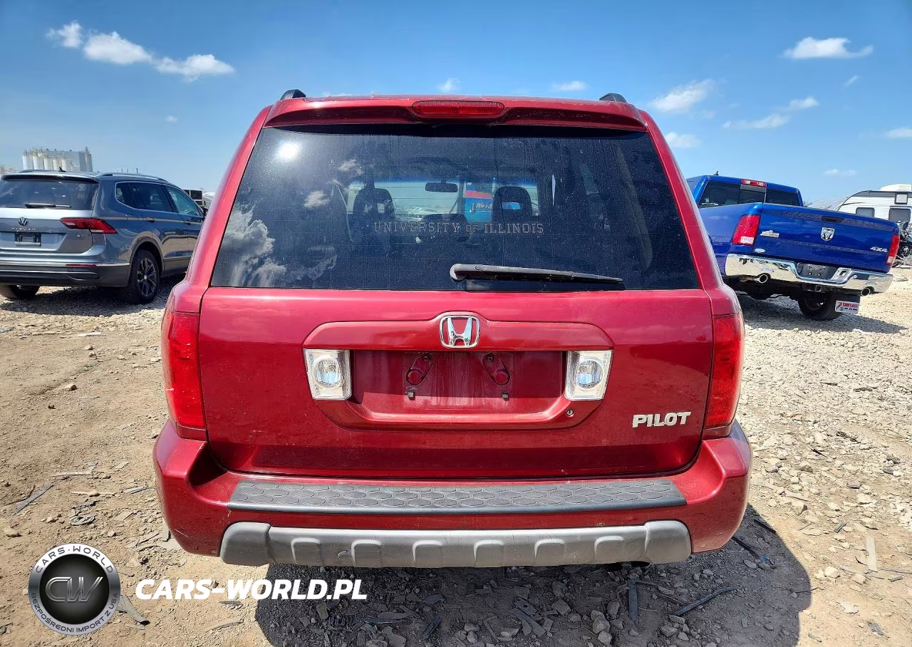 2005 Honda Pilot Exl VIN:5FNYF18535B059902 - 6