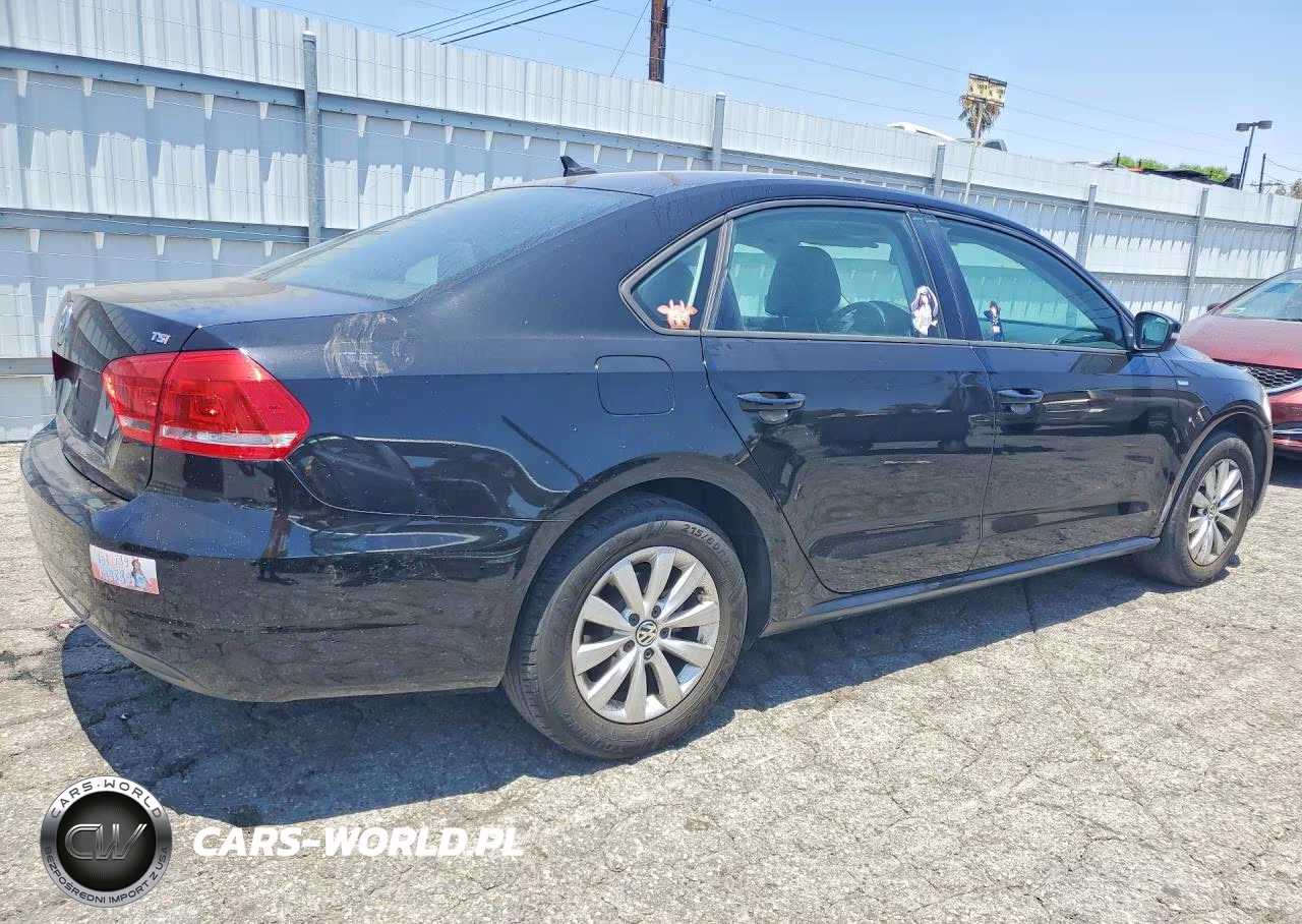 2014 Volkswagen Passat S VIN:1VWAT7A36EC095003 - 3