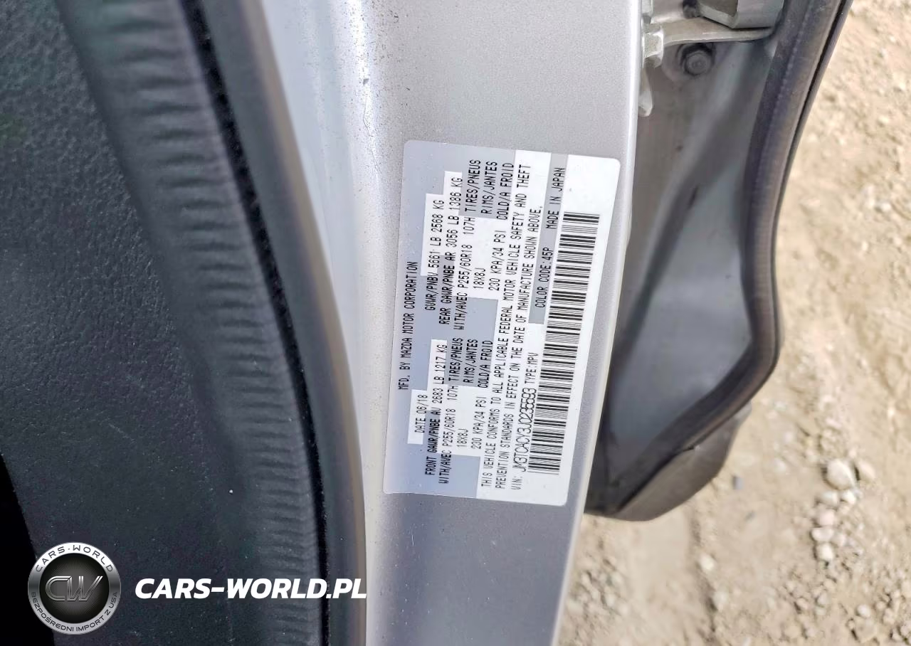2018 Mazda Cx-9 Touring VIN:JM3TCACY3J0235593 - 13