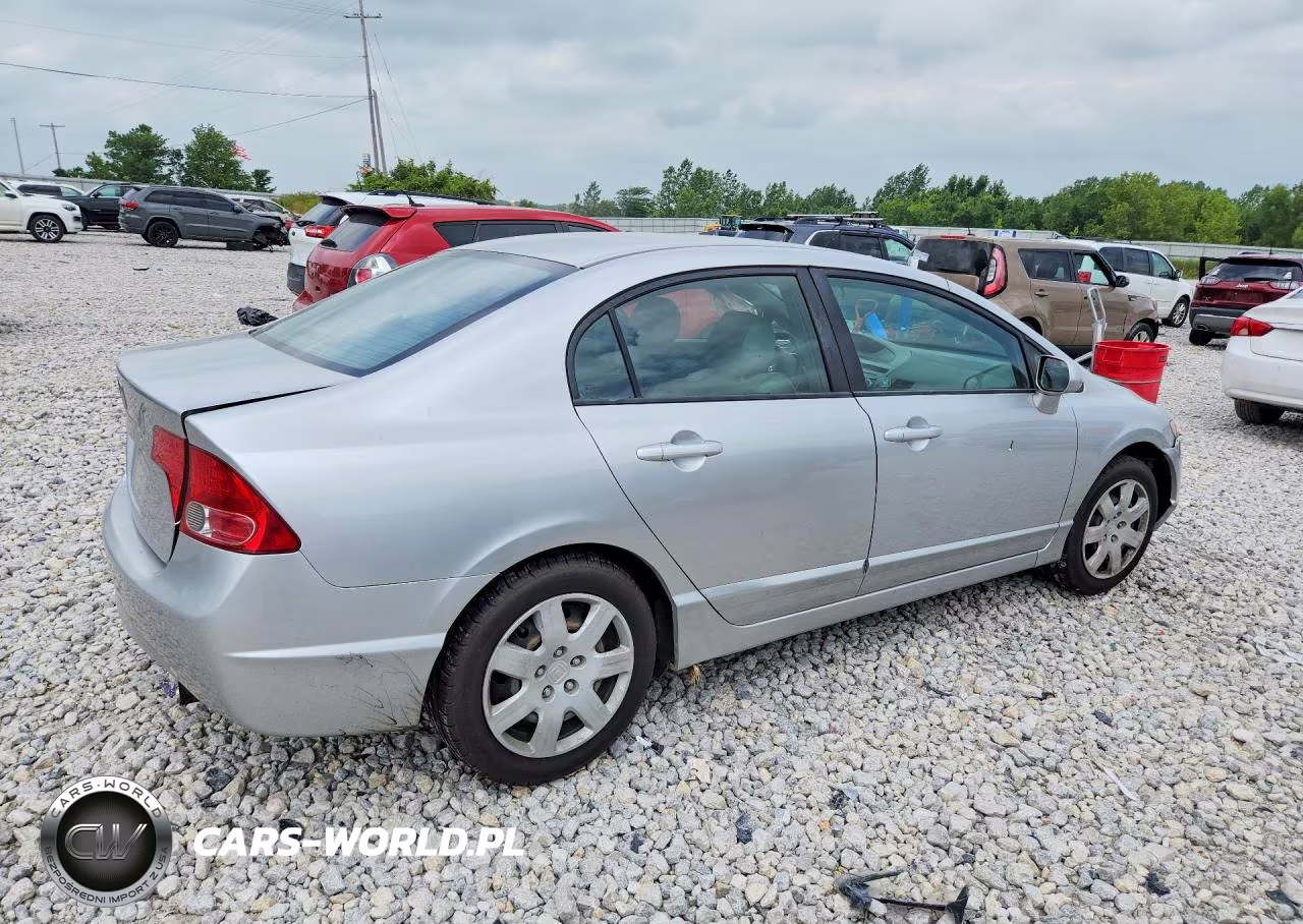 2008 Honda Civic Lx VIN:1HGFA16578L108157 - 3