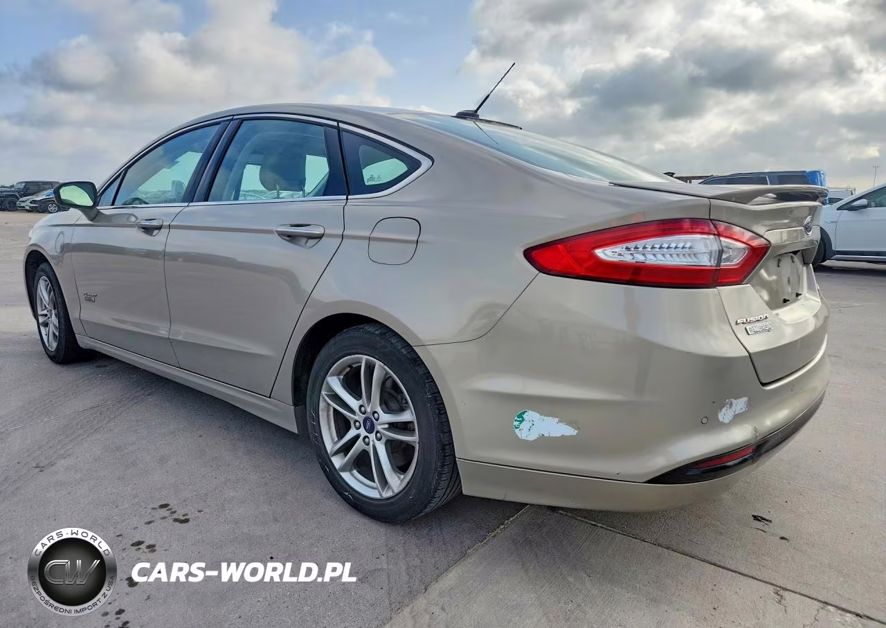 2015 Ford Fusion Titanium Phev VIN:3FA6P0SU6FR116792 - 2