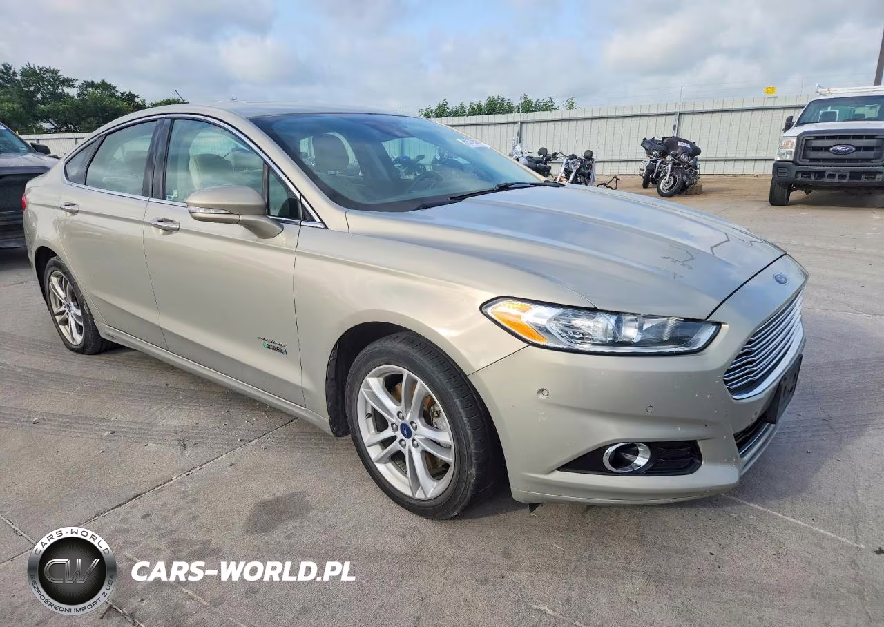 2015 Ford Fusion Titanium Phev VIN:3FA6P0SU6FR116792 - 4