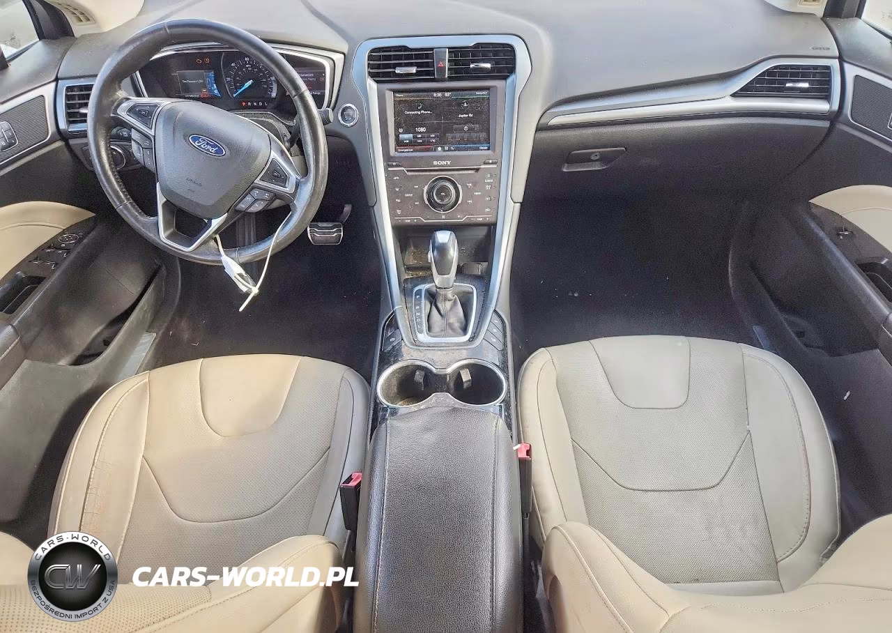 2015 Ford Fusion Titanium Phev VIN:3FA6P0SU6FR116792 - 8