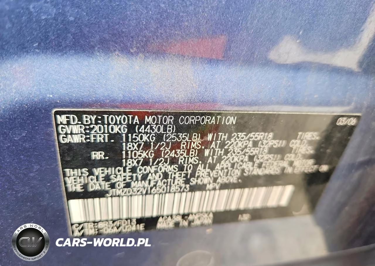 2006 Toyota Rav4 Sport VIN:JTMZD32V165018573 - 14